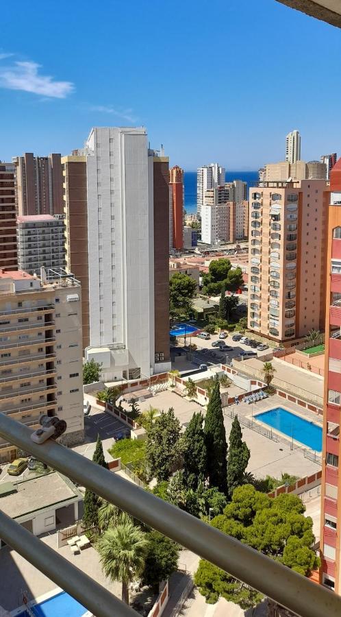 Agustina Seaview In Rincon De Loix -Free Parking, Wi-Fi, Pool, New Air Conditioning, Sea View Διαμέρισμα Μπένιντορμ Εξωτερικό φωτογραφία